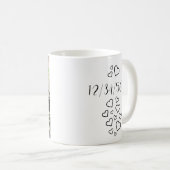 フローラ結婚のカスタマイズ可能イメージ コーヒーマグカップ (正面右)