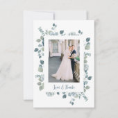 フローラ結婚のサンキューカード サンキューカード (正面)