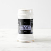 フローラ結婚のスタイン写真ギフト ビールジョッキ (中央)