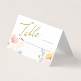 フローラ結婚のテーブル番号場所折り畳みカード