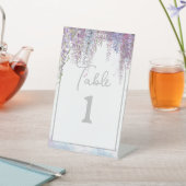 フローラ結婚のテーブル番号 台座サイン (インサイチュ)