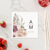 フローラ結婚のナプキン スタンダードカクテルナプキン (インサイチュ)