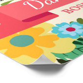 フローラ結婚のフォトフレームのプロパティ ポスター (角)