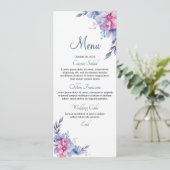 フローラ結婚のメニューカード メニュー (スタンド正面)