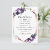 フローラ結婚のリハーサル 招待状 (スタンド正面)