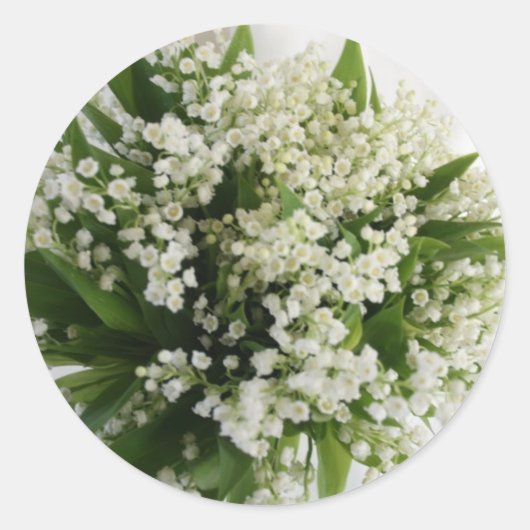 フローラ結婚の封筒用シールシール ラウンドシール (正面)