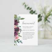 フローラ結婚の延期 ポストカード (スタンド正面)