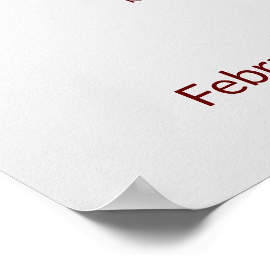 フローラ結婚の歓迎サイン ポスター (角)