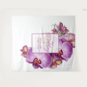 フローラ結婚の背景 タペストリー (正面(横))