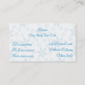 フローラ結婚の装飾 名刺 (裏面)