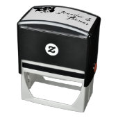 フローラ結婚の静止自墨用ゴム印 セルフインキングスタンプ (商品)