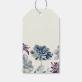 フローラ結婚の ギフトタグ (裏面)