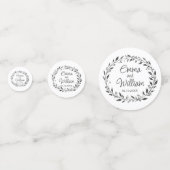 フローラ結婚の コンフェッティ (正面)