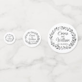 フローラ結婚の コンフェッティ (裏面)