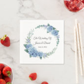 フローラ結婚の スタンダードカクテルナプキン (インサイチュ)