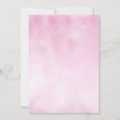 フローラ結婚の 招待状 (裏面)