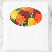 フローラ結婚のOVAL封筒用シールとSTICKERS 楕円形シール (バッグ)