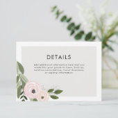 フローラ結婚のSprigs詳細 エンクロージャーカード (スタンド正面)