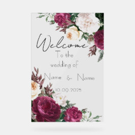 フローラ結婚アクリル徴候 アクリルサイン