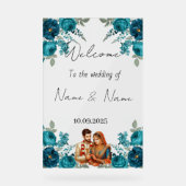 フローラ結婚アクリル徴候 アクリルサイン (正面)