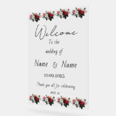 フローラ結婚アクリル徴候 アクリルサイン (傾斜)