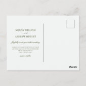 フローラ結婚アーチ ポストカード (裏面)