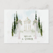 フローラ結婚アーチ ポストカード (正面)