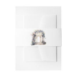 フローラ結婚アーチ 招待状ベリーバンド