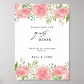 フローラ結婚カーネーションの願い ポスター (正面)