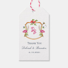 フローラ結婚クレスト感謝ギフトラベル ギフトタグ