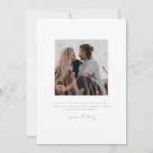 フローラ結婚クレスト セーブザデート (裏面)