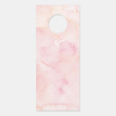 フローラ結婚グリーンズドアハンガー ドアノブサイン (裏面)