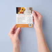 フローラ結婚ケーキ、ケークリー/ケーキスト広告ア チラシ (手)