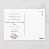 フローラ結婚ケーキ ポストカード (裏面)