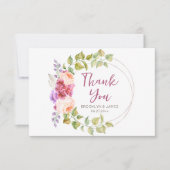 フローラ結婚サンキューカード サンキューカード (正面)