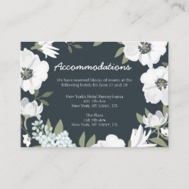 フローラ結婚ズアコモデーションカードリース エンクロージャーカード