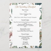 フローラ結婚ズイングリッシュスタイル メニュー (正面)