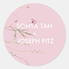 フローラ結婚ズインビタットエンベロープスクエアクラシックRo ラウンドシール