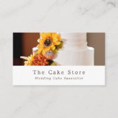 フローラ結婚ズケーキ,ケーキメーカー,ケーキストア 名刺 (正面)