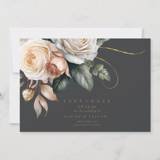 フローラ結婚ドラマの木炭ID1022 セーブザデート (裏面)