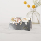 フローラ結婚ドラマの木炭ID1022 プレイスカード (裏面)