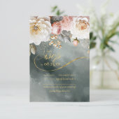 フローラ結婚ドラマの緑ID1022 出欠カード (スタンド正面)