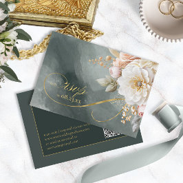 フローラ結婚ドラマのQRコード緑ID1022 出欠カード