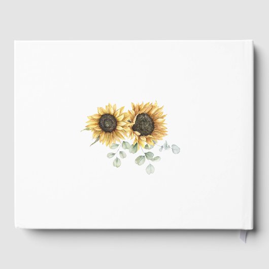 フローラ結婚ヒマワリ ゲストブック (裏面)