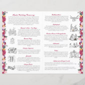 フローラ結婚ヒンドゥー式折畳みプログラム (裏面)