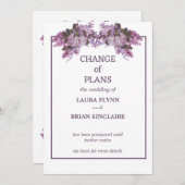 フローラ結婚ブーケの延期 シーズンカード (正面/裏面)