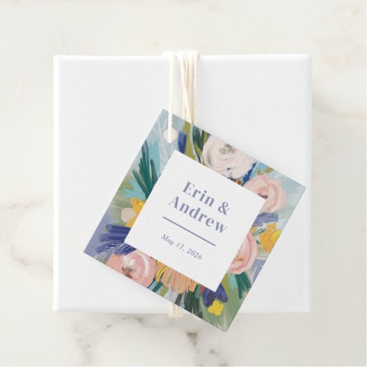 フローラ結婚ブーケ フェイバータグ (インサイチュ)