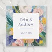 フローラ結婚ブーケ フェイバータグ (正面)