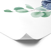 フローラ結婚ユーカリ徴候 ポスター (角)