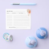 フローラ結婚レシピカード チラシ (シングル)